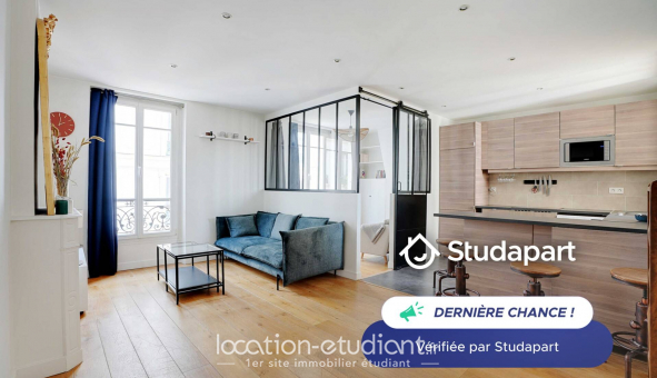 Logement tudiant T2 à Paris 10me arrondissement (75010)