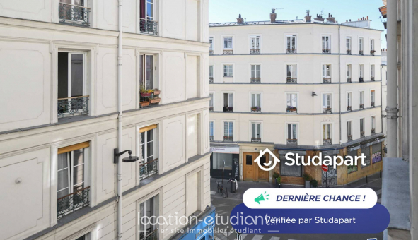 Logement �tudiant T2 &agrave; Paris 10�me arrondissement (75010)