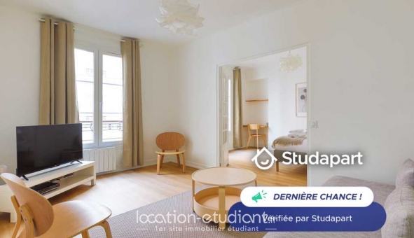Logement étudiant T2 &agrave; Paris 10ème arrondissement (75010)