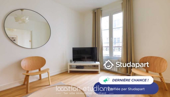 Logement étudiant T2 &agrave; Paris 10ème arrondissement (75010)