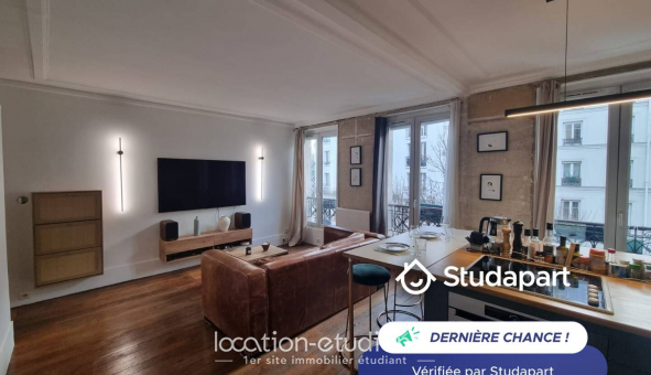 Logement �tudiant T2 &agrave; Paris 10�me arrondissement (75010)