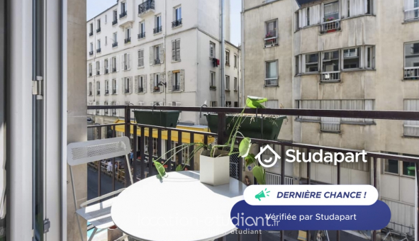 Logement �tudiant T2 &agrave; Paris 10�me arrondissement (75010)