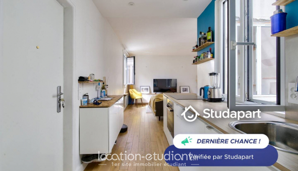 Logement tudiant Location T2 Meublé Paris 11me arrondissement (75011)