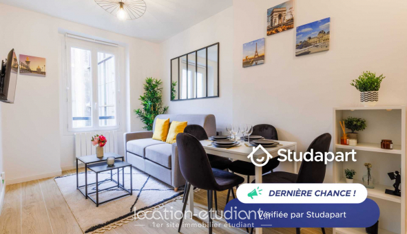 Logement tudiant T2 à Paris 11me arrondissement (75011)
