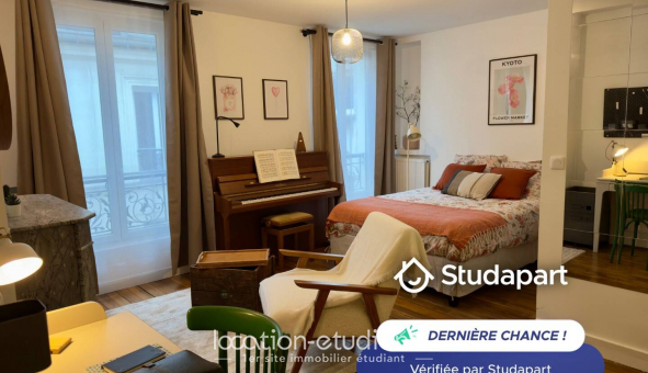 Logement tudiant T2 à Paris 11me arrondissement (75011)