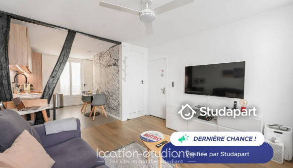 Logement tudiant T2 à Paris 11me arrondissement (75011)