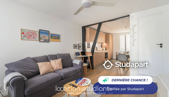 Logement tudiant T2 à Paris 11me arrondissement (75011)
