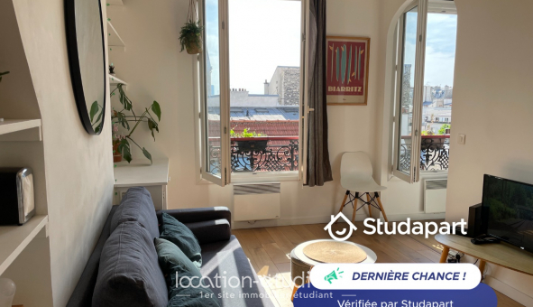 Logement tudiant Location T2 Meublé Paris 11me arrondissement (75011)