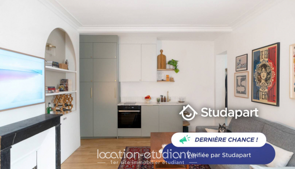 Logement étudiant Location T2 Meublé Paris 11ème arrondissement (75011)
