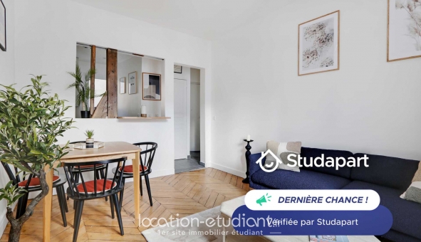 Logement étudiant T2 &agrave; Paris 11ème arrondissement (75011)