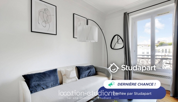 Logement étudiant T2 &agrave; Paris 11ème arrondissement (75011)