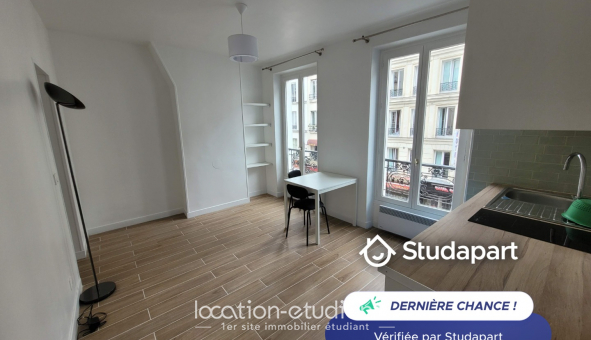 Logement �tudiant Location T2 Meubl&eacute; Paris 11�me arrondissement (75011)