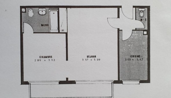 Logement tudiant Location T2 Vide Paris 12me arrondissement (75012)