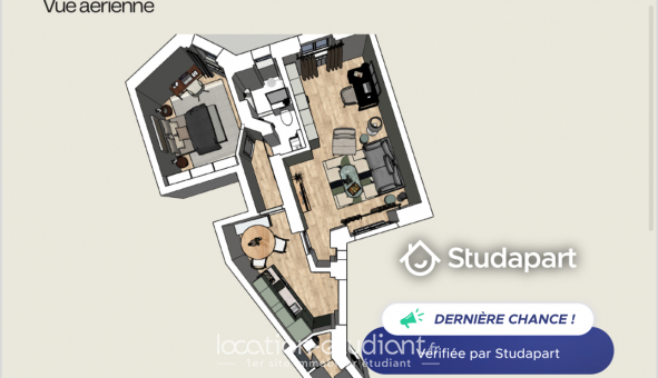 Logement tudiant T2 à Paris 12me arrondissement (75012)