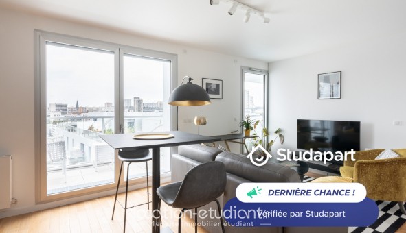 Logement tudiant T2 à Paris 13me arrondissement (75013)