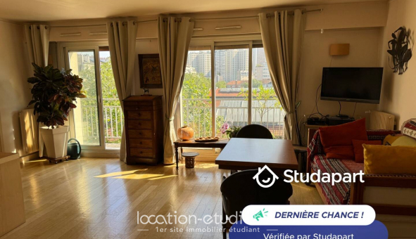 Logement tudiant Location T2 Meublé Paris 13me arrondissement (75013)