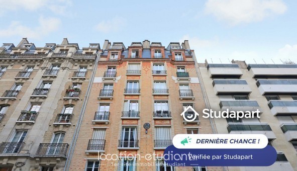 Logement tudiant T2 à Paris 15me arrondissement (75015)