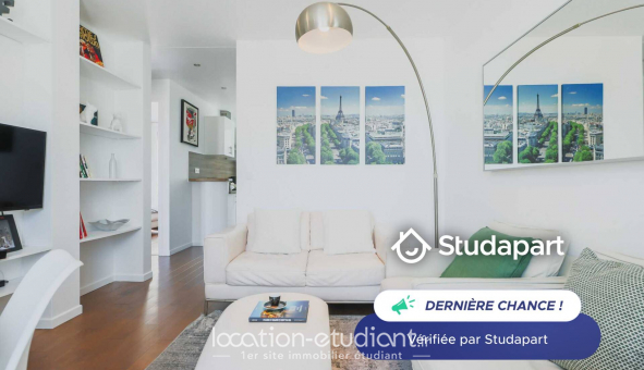 Logement tudiant T2 à Paris 15me arrondissement (75015)