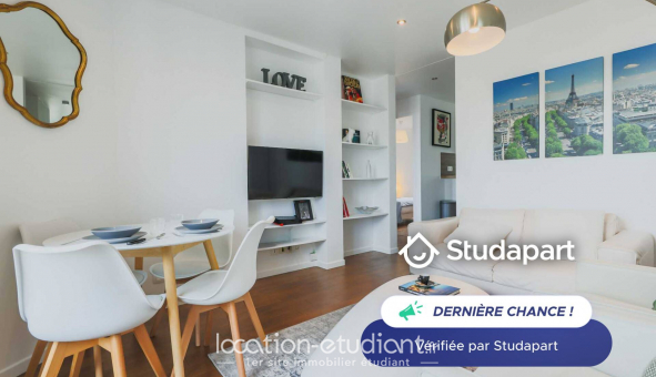 Logement tudiant T2 à Paris 15me arrondissement (75015)