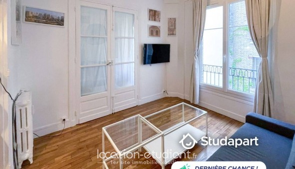 Logement tudiant T2 à Paris 15me arrondissement (75015)