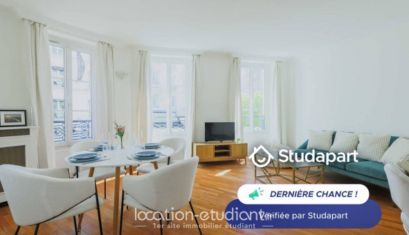 Logement tudiant Location T2 Meublé Paris 15me arrondissement (75015)