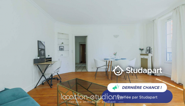 Logement tudiant T2 à Paris 15me arrondissement (75015)