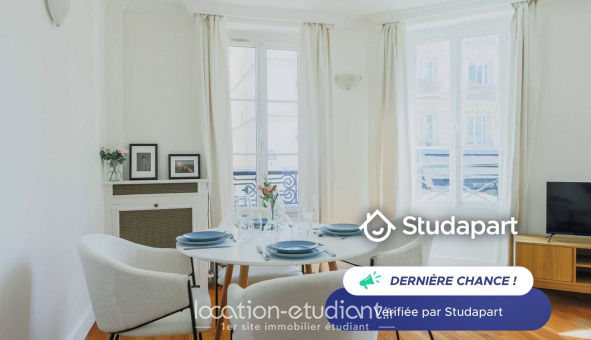 Logement tudiant T2 à Paris 15me arrondissement (75015)