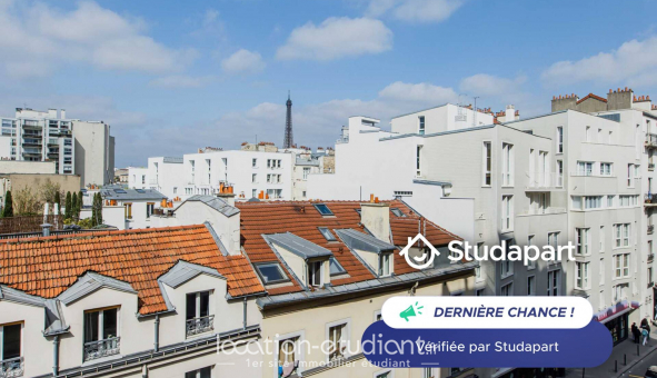 Logement tudiant T2 à Paris 15me arrondissement (75015)