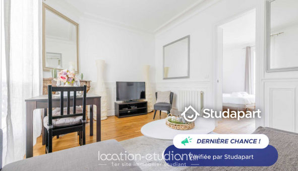 Logement tudiant T2 à Paris 15me arrondissement (75015)