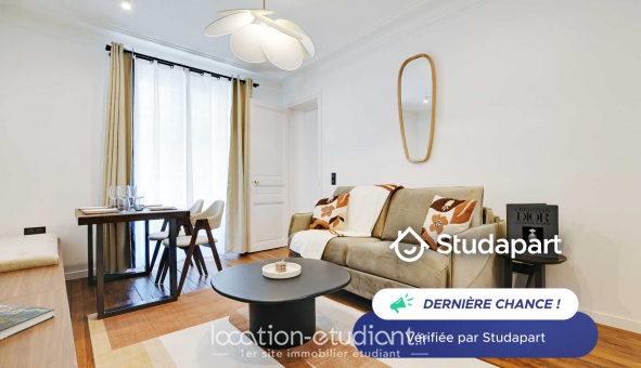 Logement étudiant Location T2 Meublé Paris 15ème arrondissement (75015)