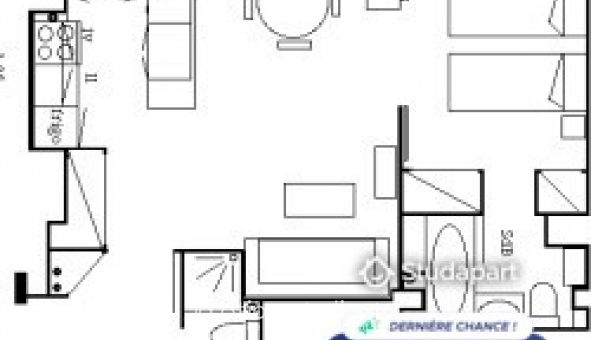 Logement tudiant T2 à Paris 15me arrondissement (75015)