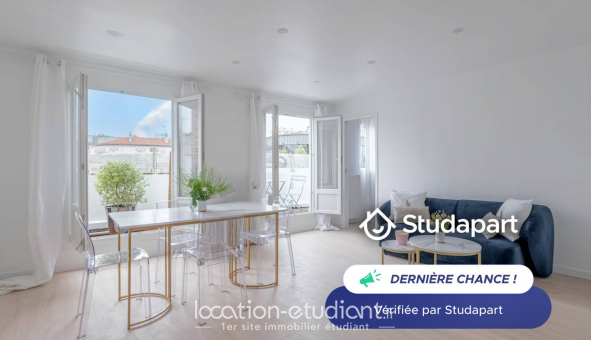 Logement tudiant T2 à Paris 15me arrondissement (75015)