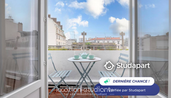 Logement tudiant T2 à Paris 15me arrondissement (75015)