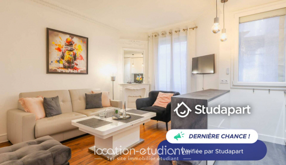 Logement tudiant T2 à Paris 15me arrondissement (75015)