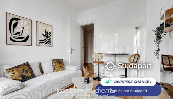 Logement tudiant T2 à Paris 15me arrondissement (75015)