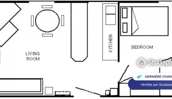 Logement �tudiant T2 &agrave; Paris 15�me arrondissement (75015)