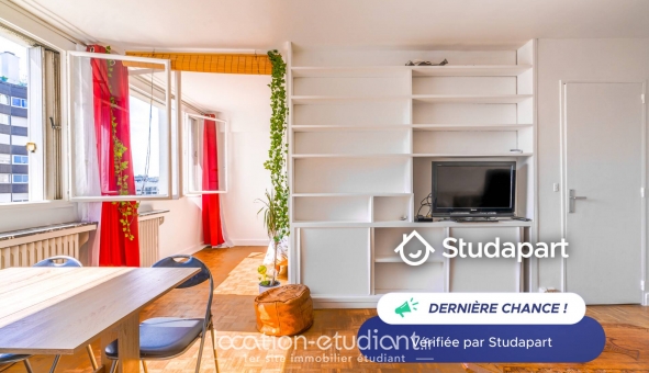 Logement étudiant T2 &agrave; Paris 15ème arrondissement (75015)