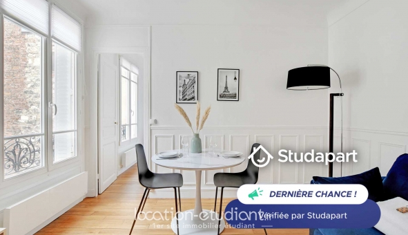 Logement étudiant T2 &agrave; Paris 15ème arrondissement (75015)