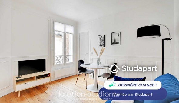 Logement étudiant T2 &agrave; Paris 15ème arrondissement (75015)