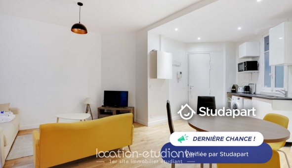 Logement étudiant T2 &agrave; Paris 15ème arrondissement (75015)