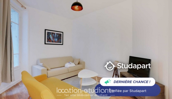 Logement étudiant T2 &agrave; Paris 15ème arrondissement (75015)