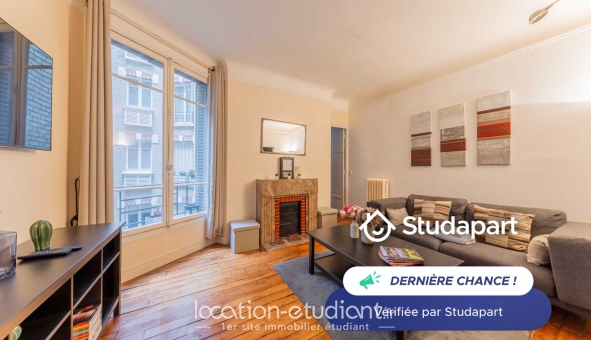 Logement étudiant T2 &agrave; Paris 15ème arrondissement (75015)