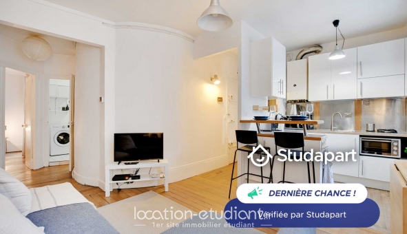 Logement étudiant T2 &agrave; Paris 15ème arrondissement (75015)