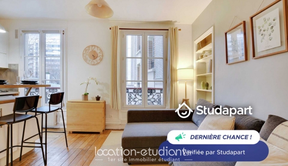 Logement étudiant T2 &agrave; Paris 15ème arrondissement (75015)