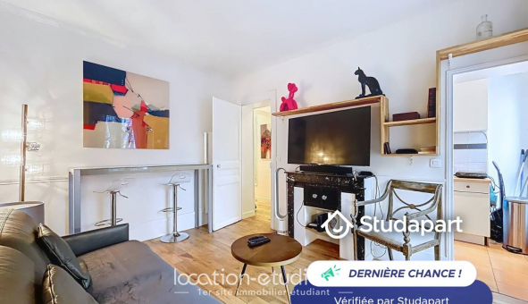 Logement �tudiant T2 &agrave; Paris 15�me arrondissement (75015)