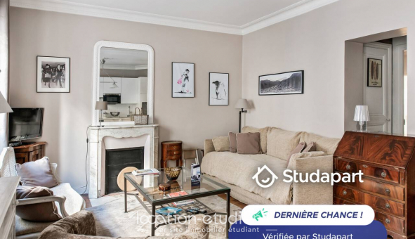 Logement étudiant Location T2 Meublé Paris 15ème arrondissement (75015)