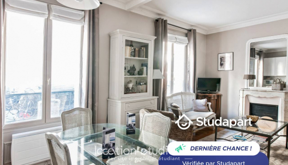 Logement �tudiant T2 &agrave; Paris 15�me arrondissement (75015)
