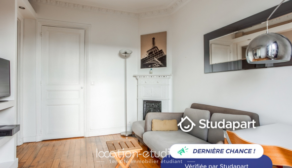 Logement �tudiant T2 &agrave; Paris 15�me arrondissement (75015)
