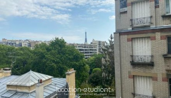 Logement tudiant T2 à Paris 16me arrondissement (75016)