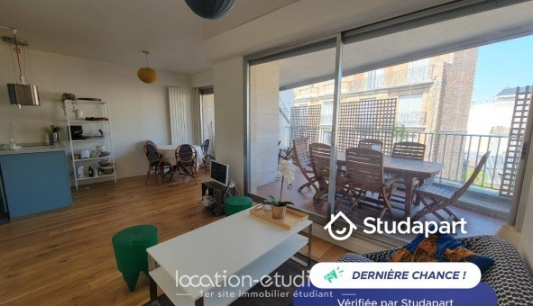 Logement tudiant T2 à Paris 16me arrondissement (75016)